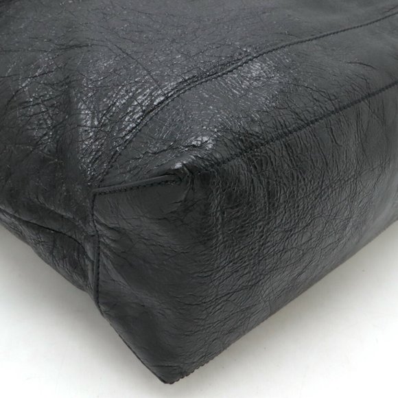 BALENCIAGA Classic Day Shoulder Bag Leather Black 340687 - Picture 4 of 9